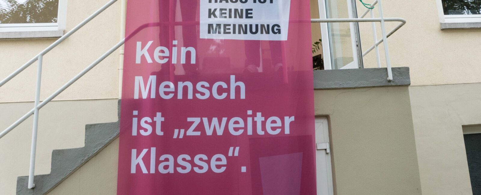 Hass ist keine Meinung Kirchen Ludwigshafen Geiger Gärtber
